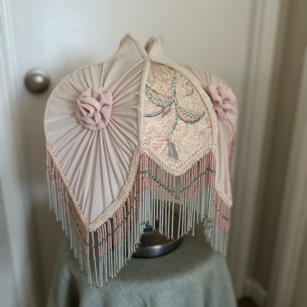 Victorian Parlor Lamp Style Lamp Shade - Picture 3 of 13